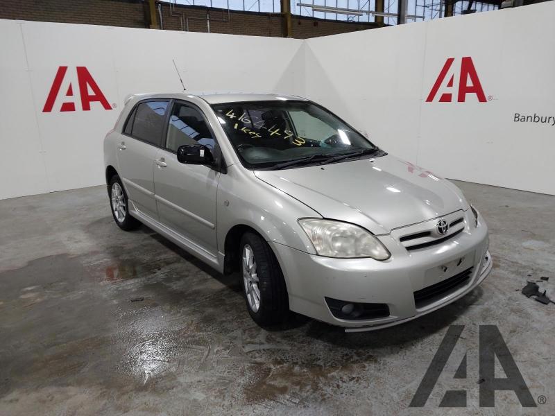 2007 TOYOTA COROLLA SR VVT-I 1598cc PETROL MANUAL 5 Speed 5 DOOR HATCHBACK