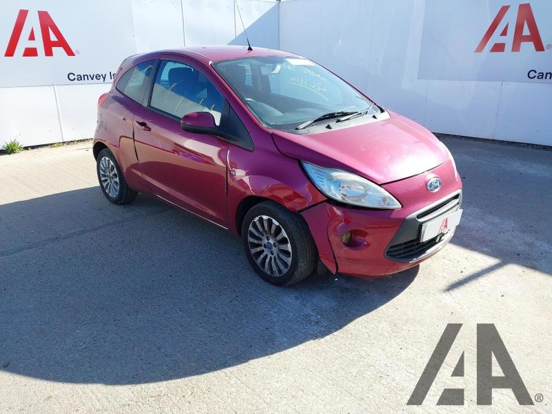 2009 FORD KA ZETEC 1242cc PETROL MANUAL 5 Speed 3 DOOR HATCHBACK