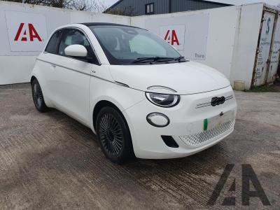 Image of 2023 FIAT 500E ICON ELECTRIC DIRECT DRIVE 2 DOOR CONVERTIBLE
