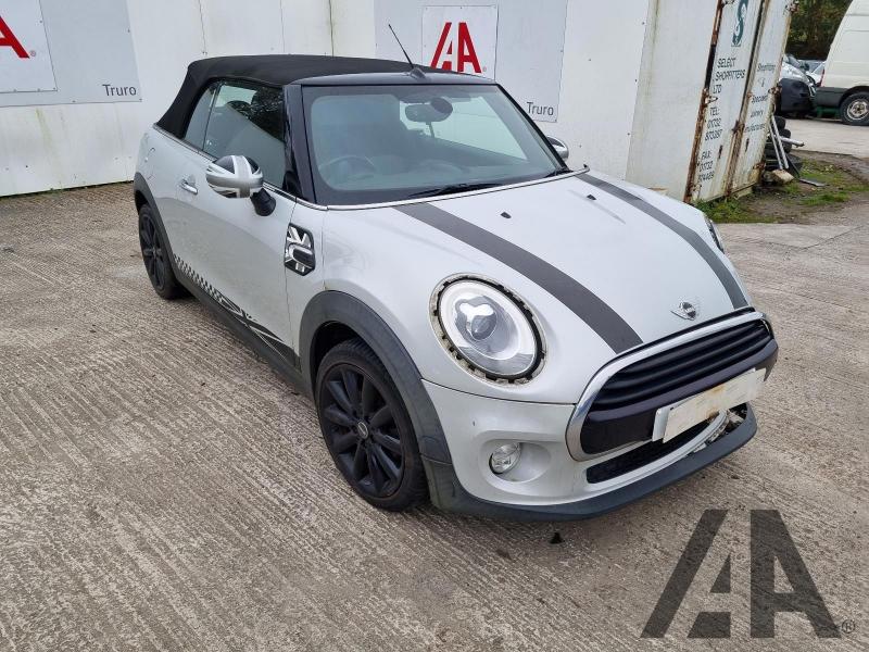 2017 MINI CONVERTIBLE COOPER 1499cc TURBO PETROL MANUAL 6 Speed 2 DOOR CONVERTIBLE