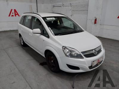 Image of 2013 VAUXHALL ZAFIRA EXCLUSIV 1598cc PETROL MANUAL 5 DOOR MPV