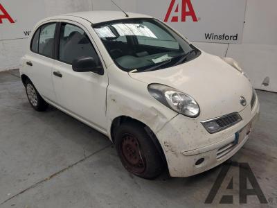 Image of 2010 NISSAN MICRA VISIA 1240cc PETROL MANUAL 5 Speed 5 DOOR HATCHBACK