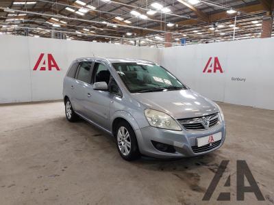 Image of 2010 VAUXHALL ZAFIRA DESIGN 1598cc PETROL MANUAL 5 Speed 5 DOOR MPV