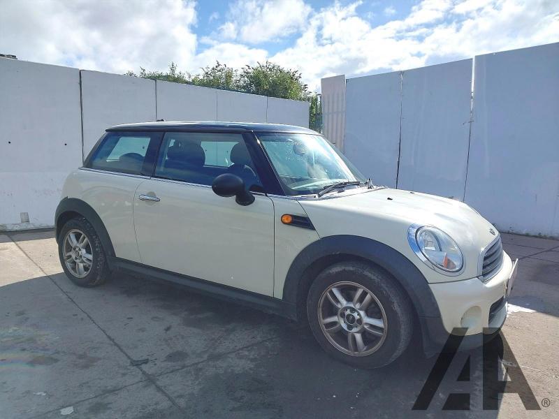 2013 MINI HATCH ONE 1598cc PETROL MANUAL 6 Speed 3 DOOR HATCHBACK