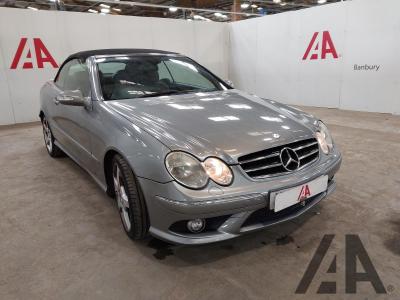 Image of 2009 MERCEDES CLK CLK200 KOMPRESSOR SPORT 1796cc SUPER PETROL AUTOMATIC 6 Speed 2 DOOR CONVERTIBLE