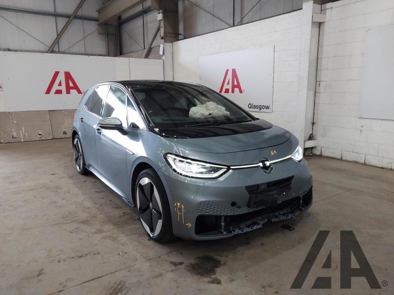2021 VOLKSWAGEN ID3 TOUR ELECTRIC DIRECT DRIVE 5 DOOR HATCHBACK