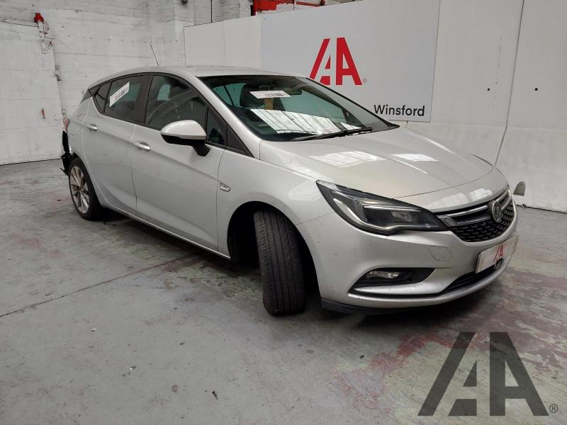 2018 VAUXHALL ASTRA DESIGN 1399cc PETROL MANUAL 5 Speed 5 DOOR HATCHBACK