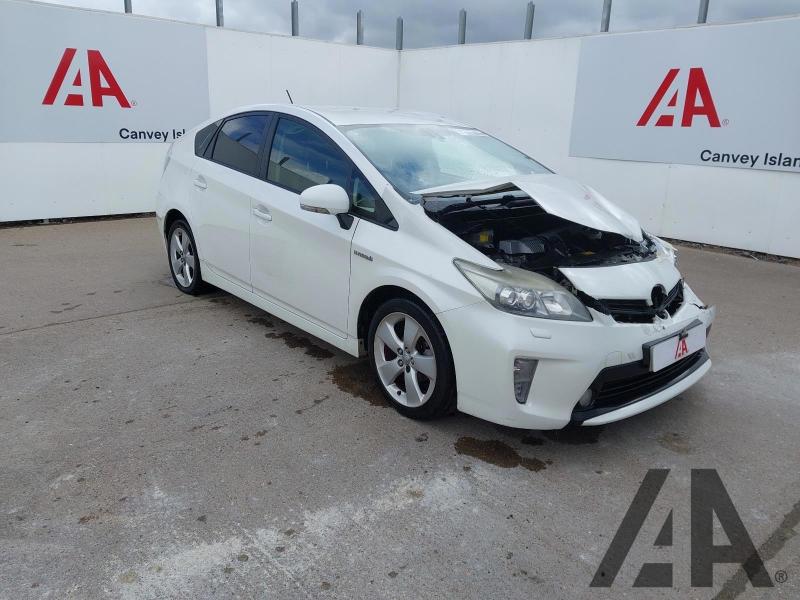 2012 TOYOTA PRIUS T SPIRIT VVT-I 1797cc PETROL/ELECTRIC CVT 5 DOOR HATCHBACK