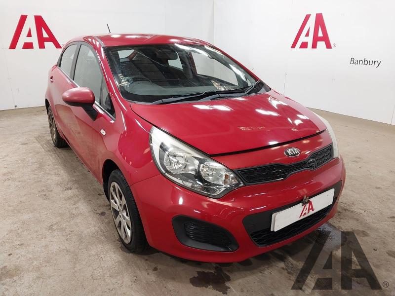2013 KIA RIO CRDI 1 AIR ECODYNAMICS 1120cc TURBO DIESEL MANUAL 6 Speed 5 DOOR HATCHBACK