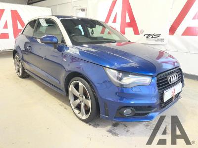 2013 AUDI A1 TFSI S LINE BLACK EDITION 1390cc TURBO PETROL SEMI AUTO 7 Speed 3 DOOR HATCHBACK