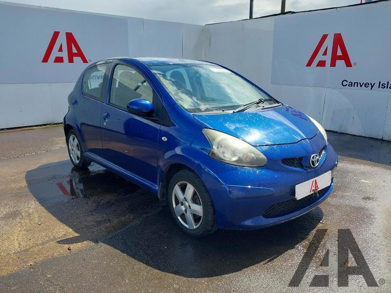 2007 TOYOTA AYGO BLUE VVT-I 998cc PETROL MANUAL 5 Speed 5 DOOR HATCHBACK