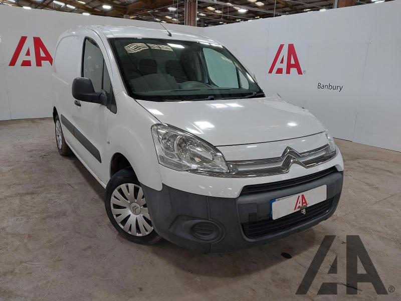 2015 CITROEN BERLINGO 625 ENTERPRISE L1 HDI 1560cc TURBO DIESEL MANUAL 5 Speed PANEL VAN