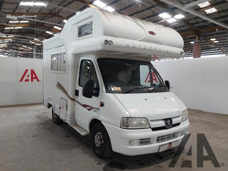 2005 PEUGEOT BOXER 330 LX SWB HDI 2179cc TURBO DIESEL MANUAL MOTORHOME