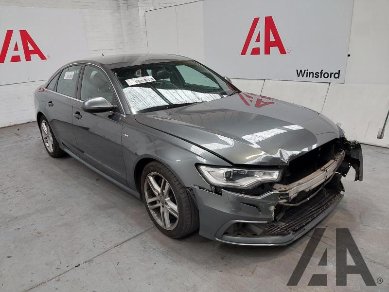 2014 AUDI A6 TDI S LINE 1968cc TURBO DIESEL CVT 8 Speed 4 DOOR SALOON