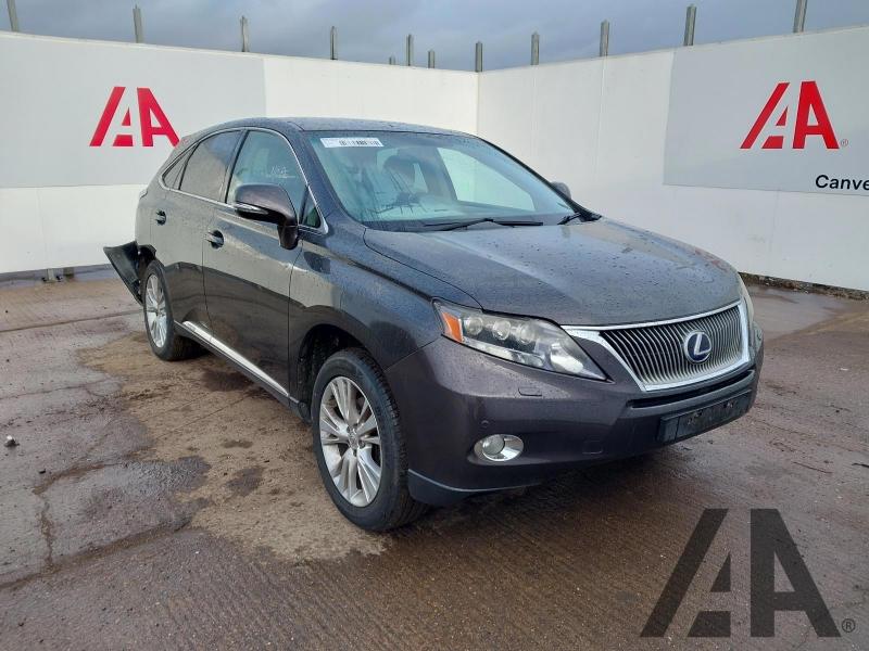 2009 LEXUS RX 450H SE-L 3456cc PETROL/ELECTRIC CVT 1 Speed 5 DOOR ESTATE