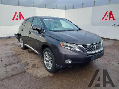 Image of 2009 LEXUS RX 450H SE-L 3456cc PETROL/ELECTRIC CVT 1 Speed 5 DOOR ESTATE