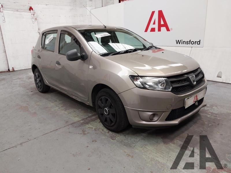 2013 DACIA SANDERO AMBIANCE 1149cc PETROL MANUAL 5 Speed 5 DOOR HATCHBACK
