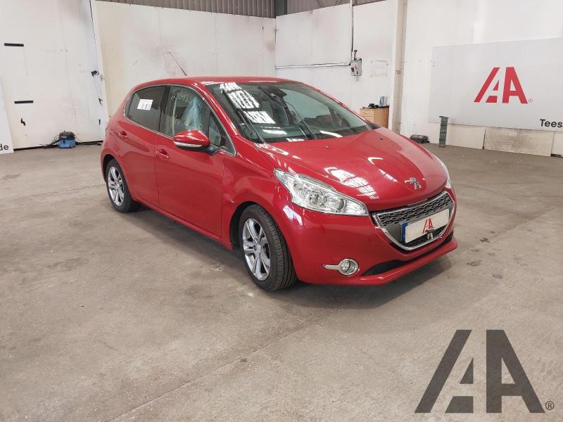 2013 PEUGEOT 208URE E-HDI 1560cc TURBO DIESEL MANUAL 5 DOOR HATCHBACK
