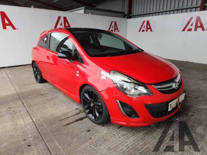 2013 VAUXHALL CORSA LIMITED EDITION 1229cc PETROL MANUAL 3 DOOR HATCHBACK