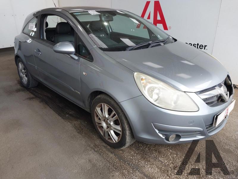 2007 VAUXHALL CORSA DESIGN 1364cc PETROL MANUAL 5 Speed 3 DOOR HATCHBACK