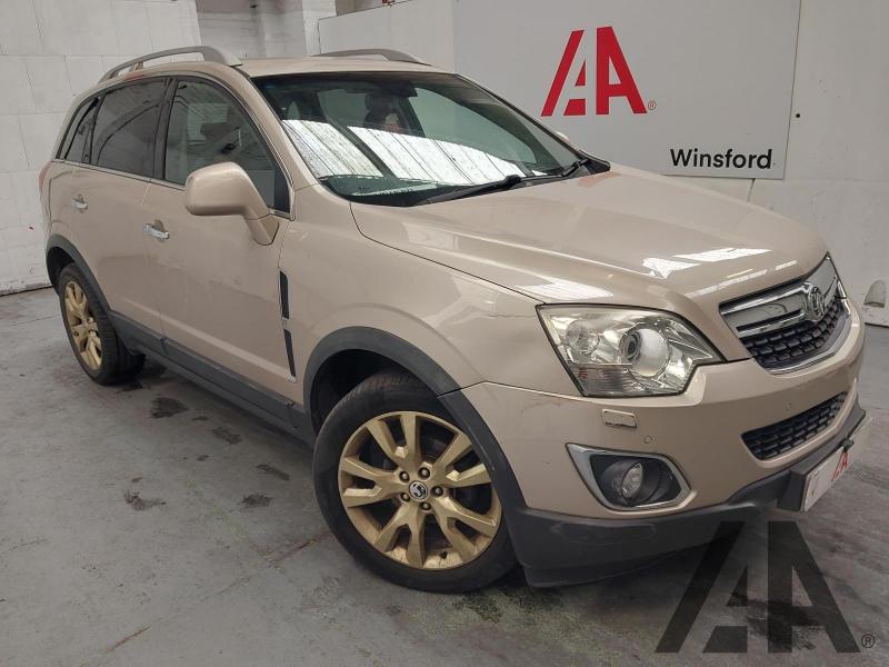 2013 VAUXHALL ANTARA SE NAV CDTI 4WD S/S 2231cc TURBO DIESEL MANUAL 6 Speed 5 DOOR HATCHBACK