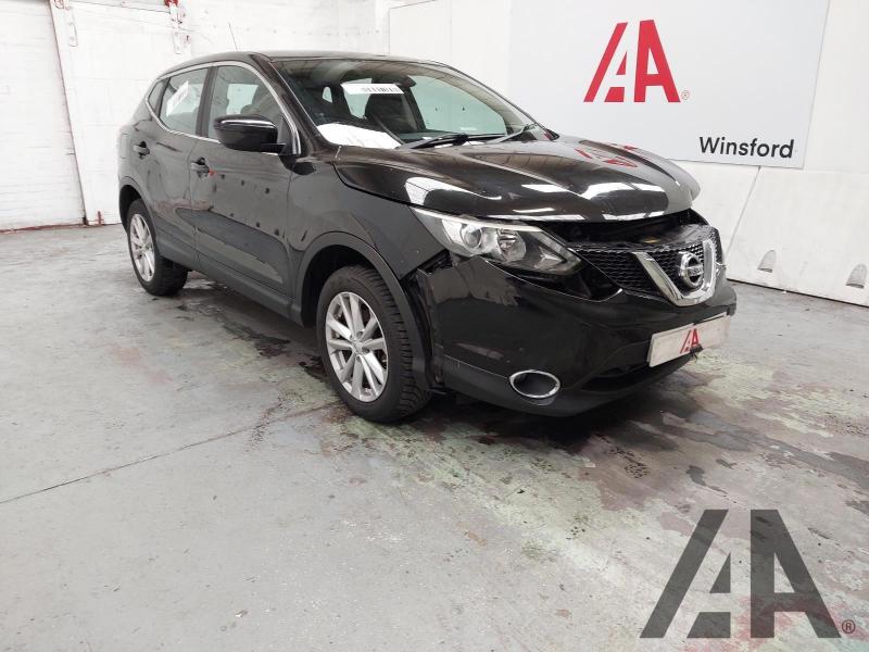2014 NISSAN QASHQAI DCI ACENTA SMART VISION 1598cc TURBO DIESEL MANUAL 6 Speed 5 DOOR HATCHBACK