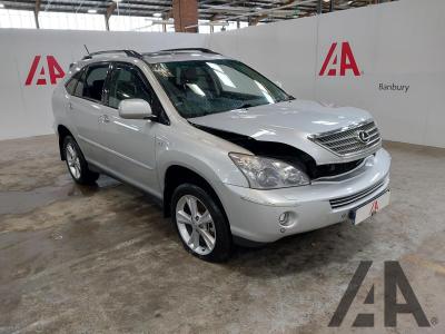 Image of 2008 LEXUS RX 400H SE CVT 3311cc PETROL/ELECTRIC CVT 1 Speed 5 DOOR ESTATE