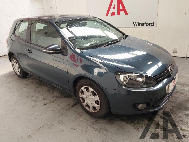 2010 VOLKSWAGEN GOLF S TDI 1598cc TURBO DIESEL MANUAL 5 Speed 3 DOOR HATCHBACK