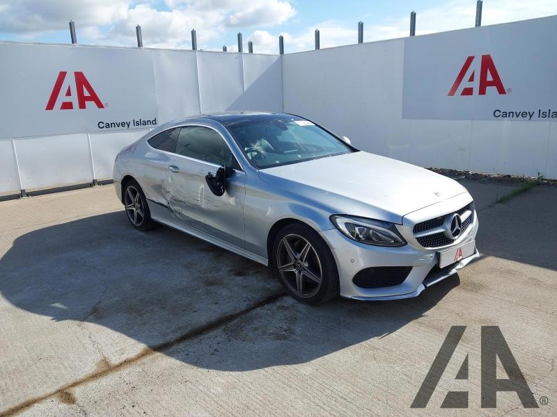 2017 MERCEDES C-CLASS C 200 AMG LINE PREMIUM 1991cc TURBO PETROL AUTOMATIC 2 DOOR COUPE