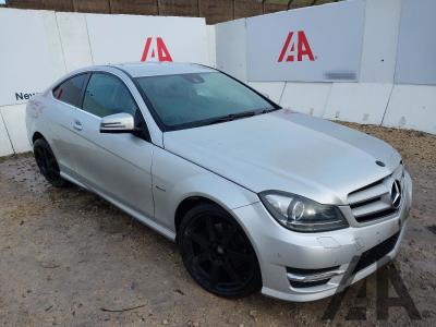 Image of 2012 MERCEDES C-CLASS C220 CDI BLUEEFFICIENCY AMG SP 2143cc TURBO DIESEL AUTOMATIC 2 DOOR COUPE