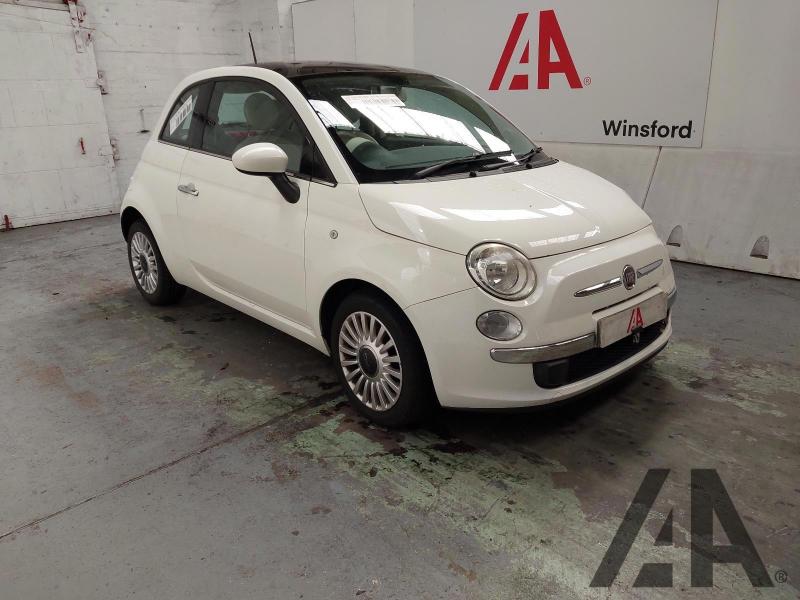 2012 FIAT 500 LOUNGE 1242cc PETROL MANUAL 3 DOOR HATCHBACK