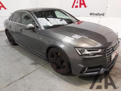 Image of 2016 AUDI A4 TDI S LINE 1968cc TURBO DIESEL SEMI AUTO 7 Speed 4 DOOR SALOON