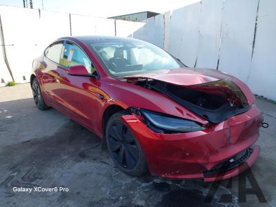 Image of 2024 TESLA MODEL 3 MODEL 3 ELECTRIC DIRECT DRIVE 4 DOOR SALOON