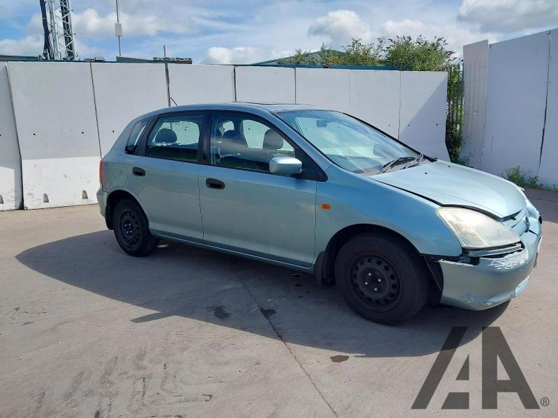 2001 HONDA CIVIC SE 1396cc PETROL MANUAL 5 Speed 5 DOOR HATCHBACK