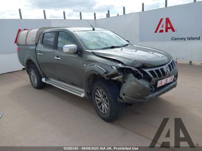 Image of 2018 MITSUBISHI L200 DI-D 4WD TITAN DCB 2442cc TURBO DIESEL MANUAL 6 Speed PICK UP