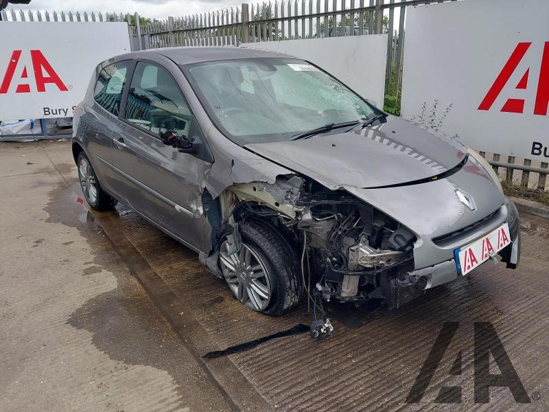 2012 RENAULT CLIO DYNAMIQUE TOMTOM DCI 1461cc TURBO DIESEL MANUAL 5 Speed 3 DOOR HATCHBACK
