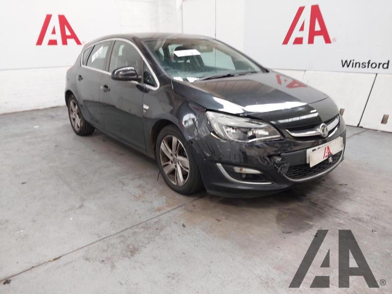 2013 VAUXHALL ASTRA SRI CDTI ECOFLEX S/S 1686cc TURBO DIESEL MANUAL 6 Speed 5 DOOR HATCHBACK