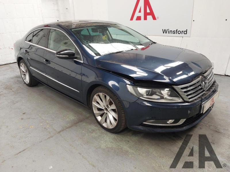 2012 VOLKSWAGEN CC GT TDI BLUEMOTION TECHNOLOGY D 1968cc TURBO DIESEL SEMI AUTO 4 DOOR COUPE