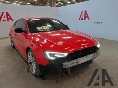 Image of 2016 AUDI A5 TDI QUATTRO S LINE BLACK EDITI 1968cc TURBO DIESEL SEMI AUTO 7 Speed 5 DOOR HATCHBACK