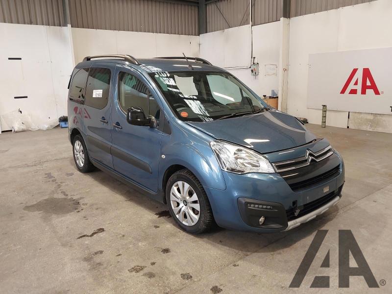 2016 CITROEN BERLINGO MULTISPACE BLUEHDI XTR S/S 1560cc TURBO DIESEL MANUAL 5 Speed 5 DOOR MPV