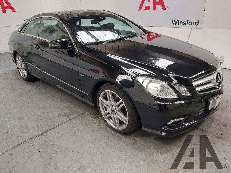 2010 MERCEDES E-CLASS E350 CDI BLUEEFFICIENCY SPORT 2987cc TURBO DIESEL AUTOMATIC 2 DOOR COUPE