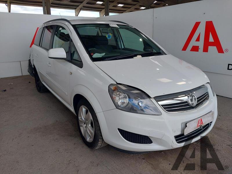 2014 VAUXHALL ZAFIRA EXCLUSIV 1796cc PETROL MANUAL 5 Speed 5 DOOR MPV
