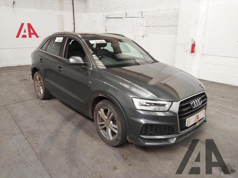 2017 AUDI Q3 TDI QUATTRO S LINE EDITION 1968cc TURBO DIESEL MANUAL 5 DOOR ESTATE