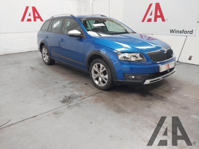 Image of 2015 SKODA OCTAVIA SCOUT TDI 1968cc TURBO DIESEL MANUAL 6 Speed 5 DOOR ESTATE