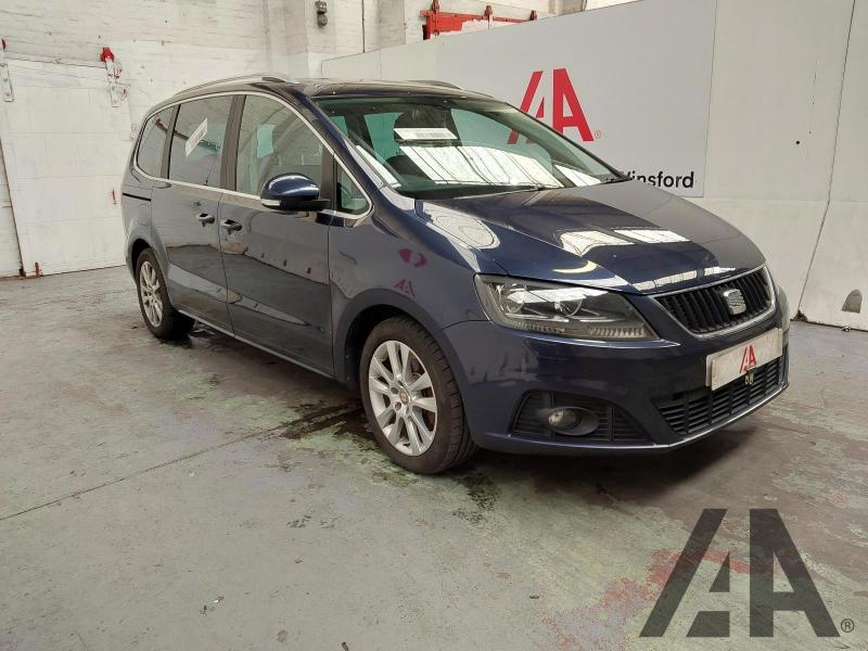 2014 SEAT ALHAMBRA TDI CR SE LUX DSG 1968cc TURBO DIESEL SEMI AUTO 6 Speed 5 DOOR MPV