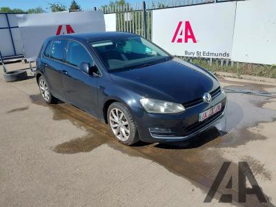 Image of 2013 VOLKSWAGEN GOLF GT TSI ACT BLUEMOTION TECHNOLO 1395cc TURBO PETROL MANUAL 6 Speed 5 DOOR HATCHBACK