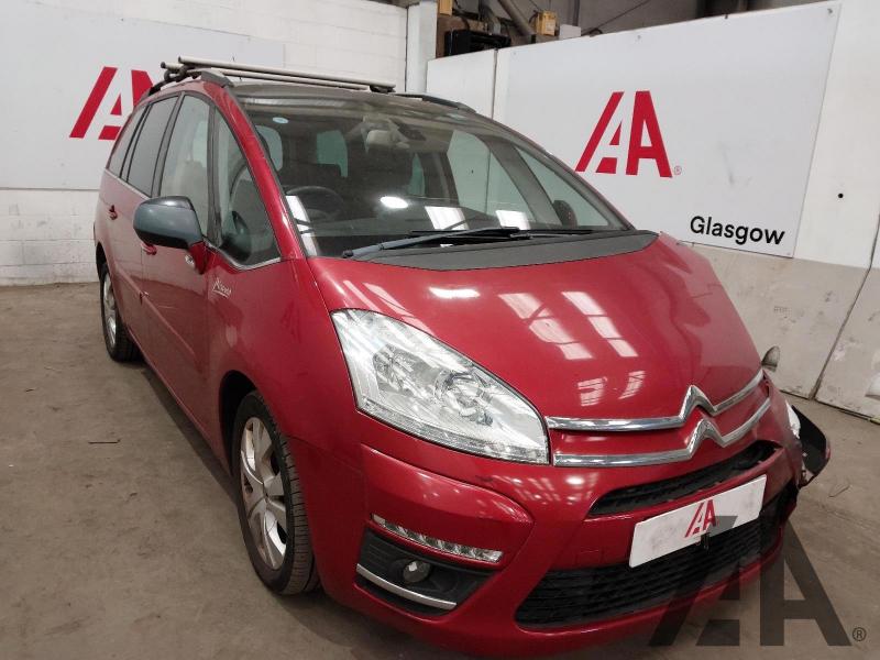 2013 CITROEN C4 PICASSO GRAND PLATINUM HDI 1560cc TURBO DIESEL MANUAL 6 Speed 5 DOOR MPV