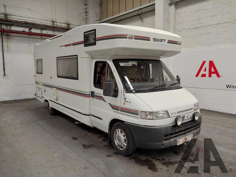 1998 FIAT DUCATO MOTORHOME 2499cc TURBO DIESEL MANUAL 2 DOOR MOTORHOME 2 DOOR