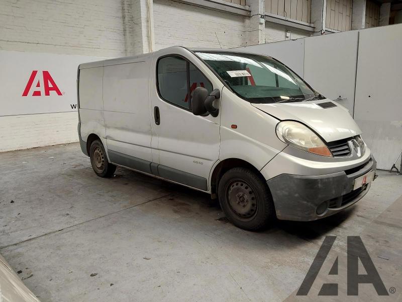 2007 RENAULT TRAFIC SL27 DCI 115 SWB 1996cc TURBO DIESEL MANUAL 6 Speed PANEL VAN
