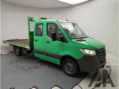 Image of 2021 MERCEDES SPRINTER 314 CDI 2143cc TURBO DIESEL AUTOMATIC CHASSIS CAB